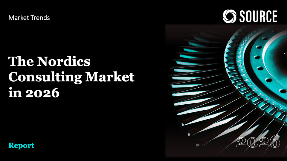 Report front cover - The Nordics Consulting Market in 2026