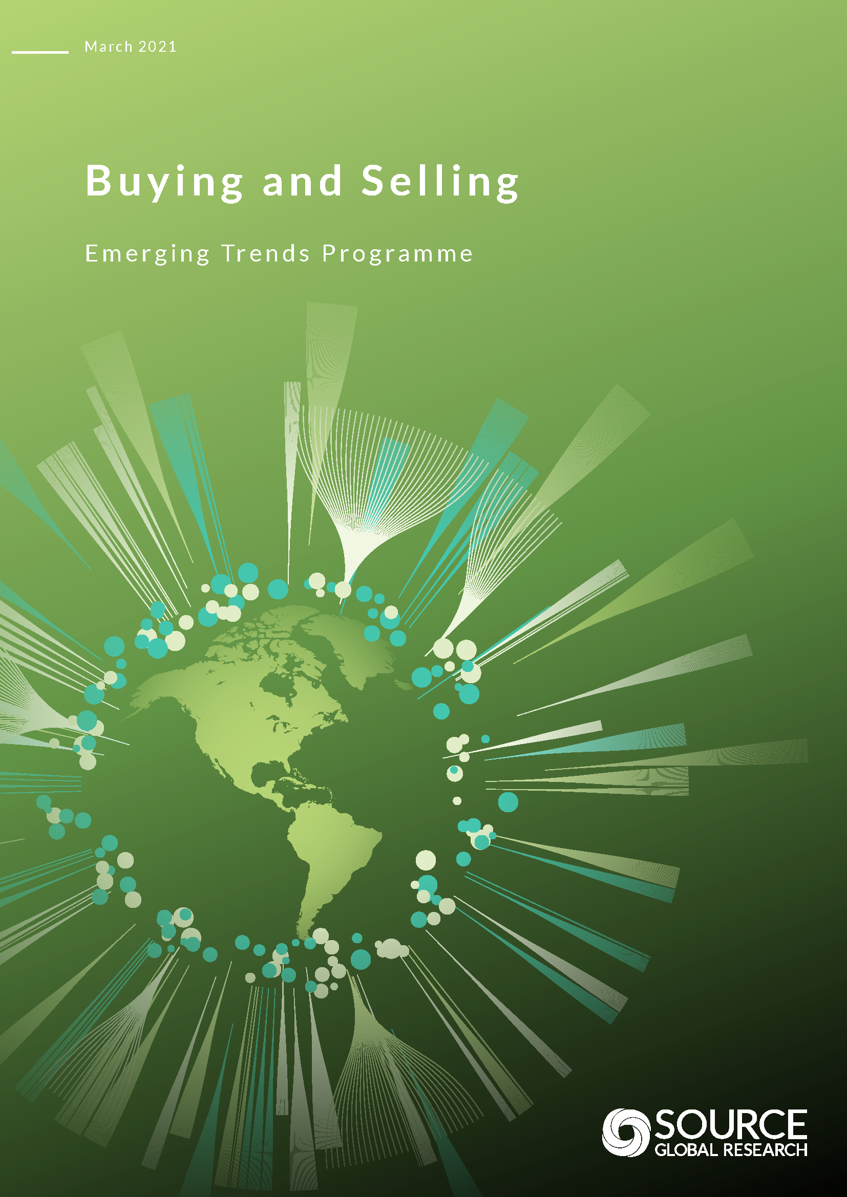 Report front cover - Buying and Selling