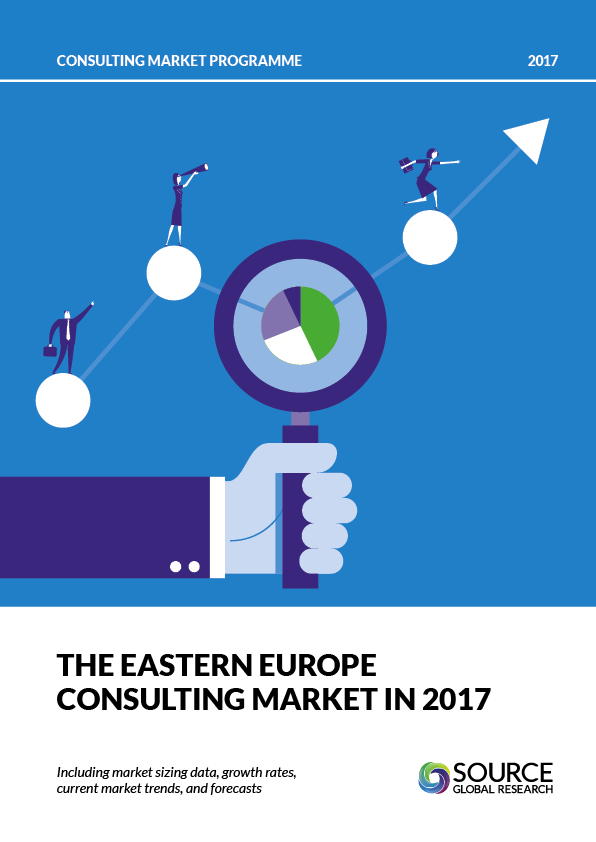 Report front cover - The Eastern Europe Consulting Market in 2017