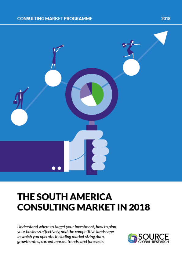 Report front cover - The South America Consulting Market In 2018