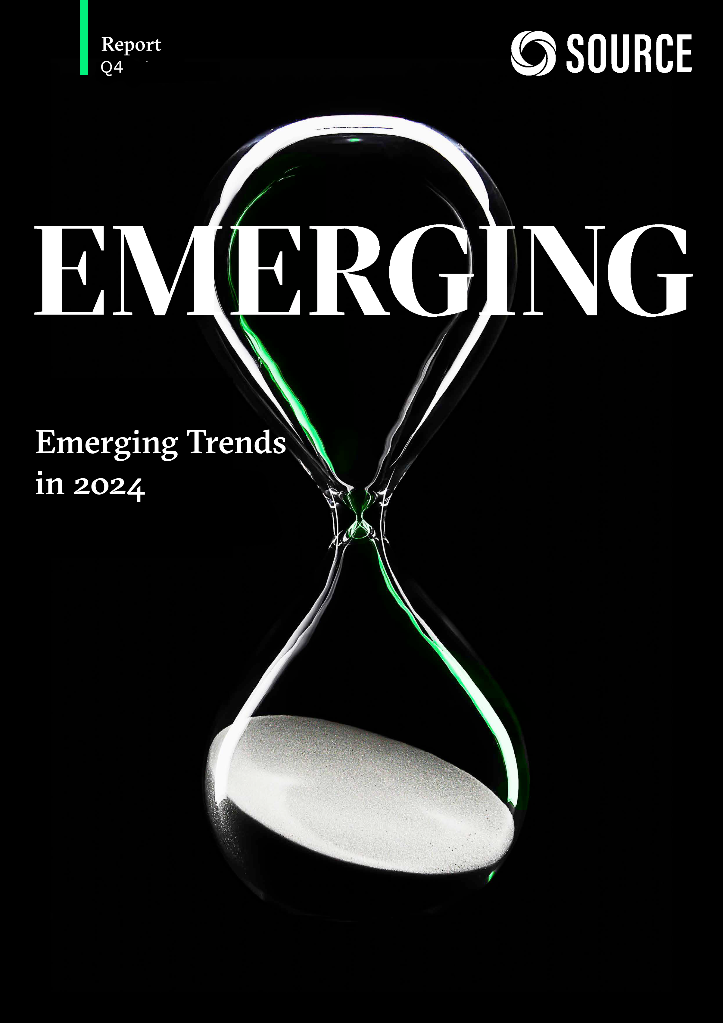 Report front cover - Emerging Trends in 2024