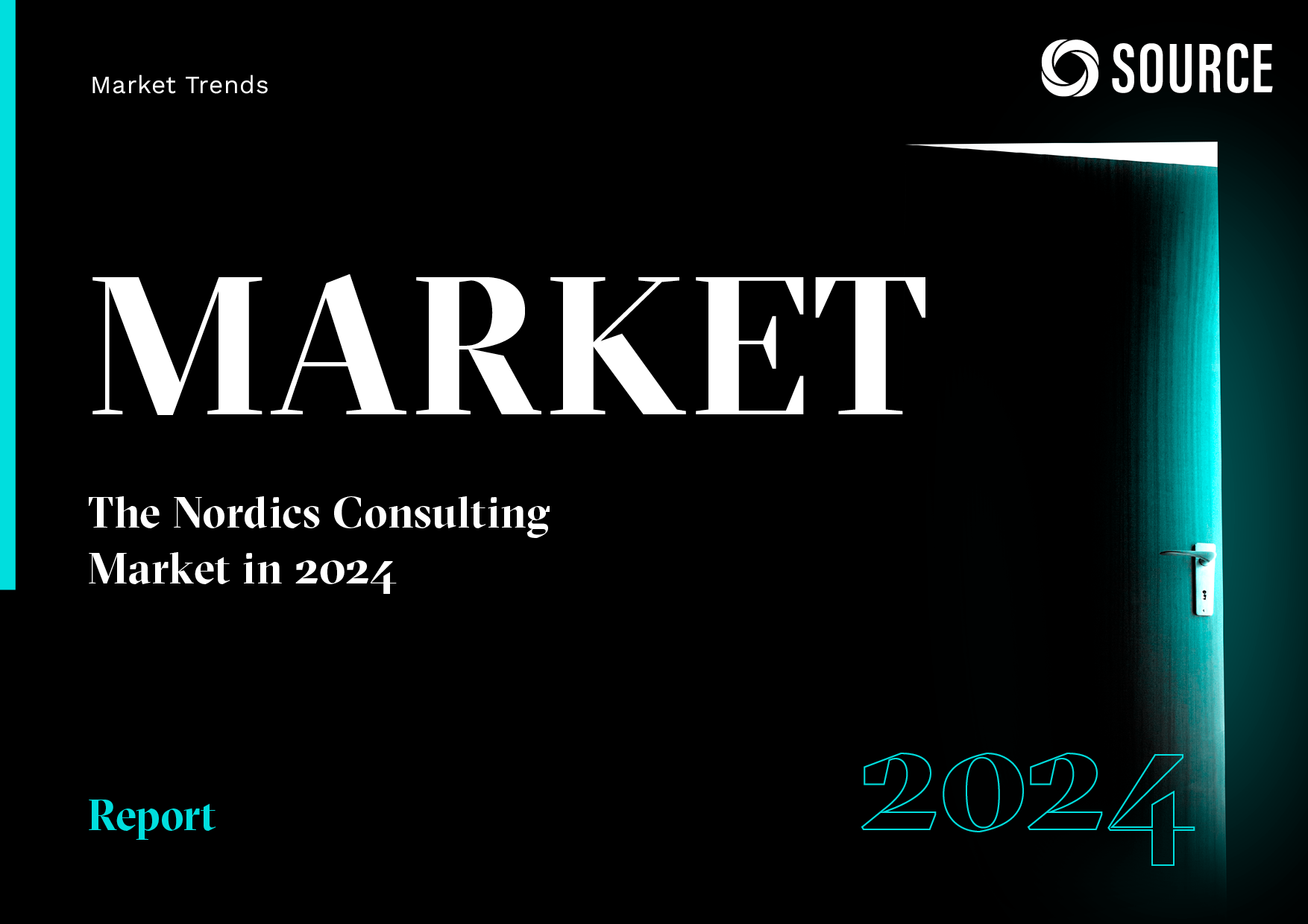 Report front cover - The Nordics Consulting Market in 2024