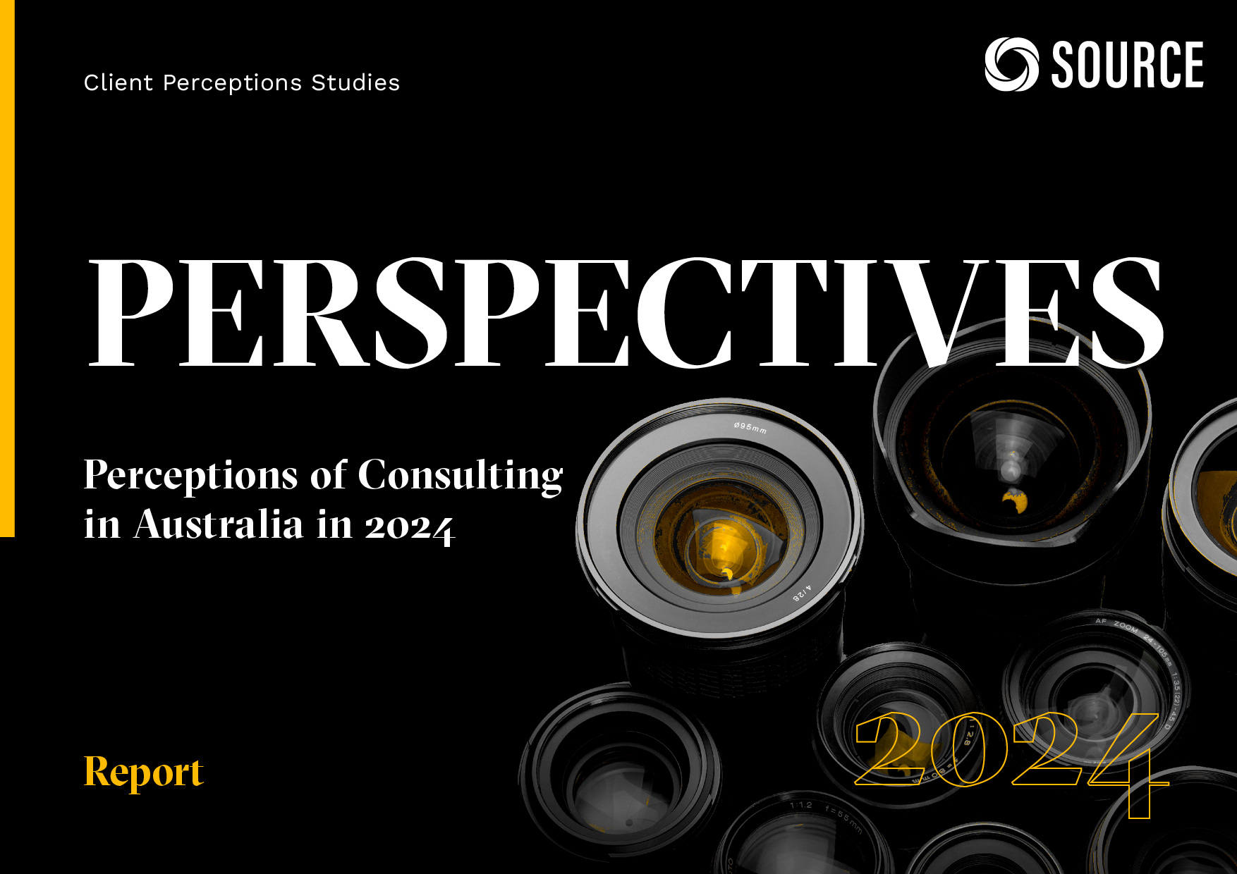 Report front cover - Perceptions of Consulting in Australia in 2024