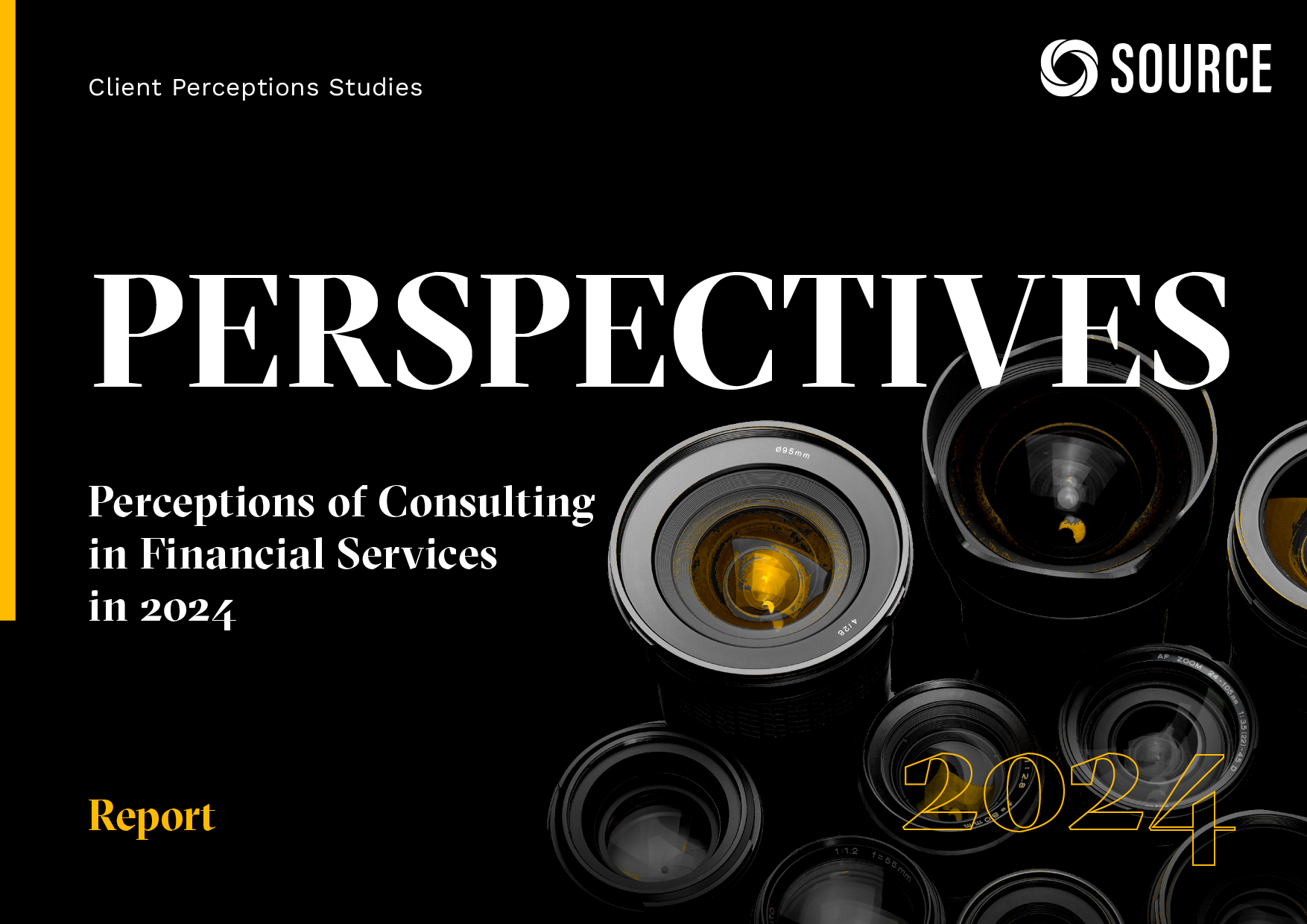 Report front cover - Perceptions of Consulting in Financial Services in 2024