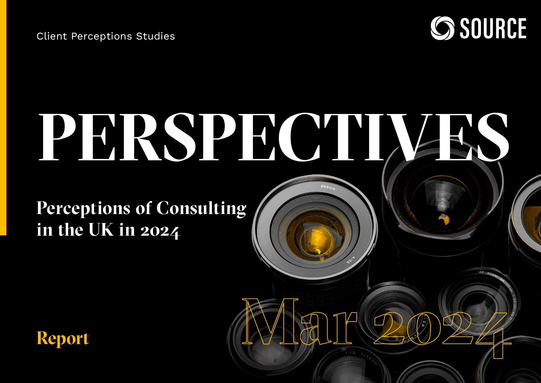 Report front cover - Perceptions of Consulting in the UK in 2024