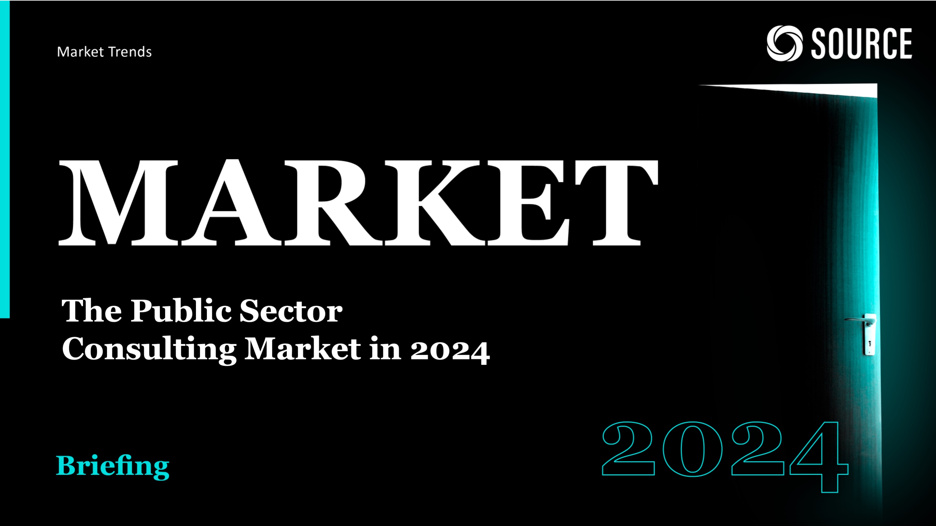 Report front cover - The Public Sector​ Consulting Market in 2024​