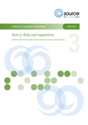 Report front cover - Risk and Regulation
