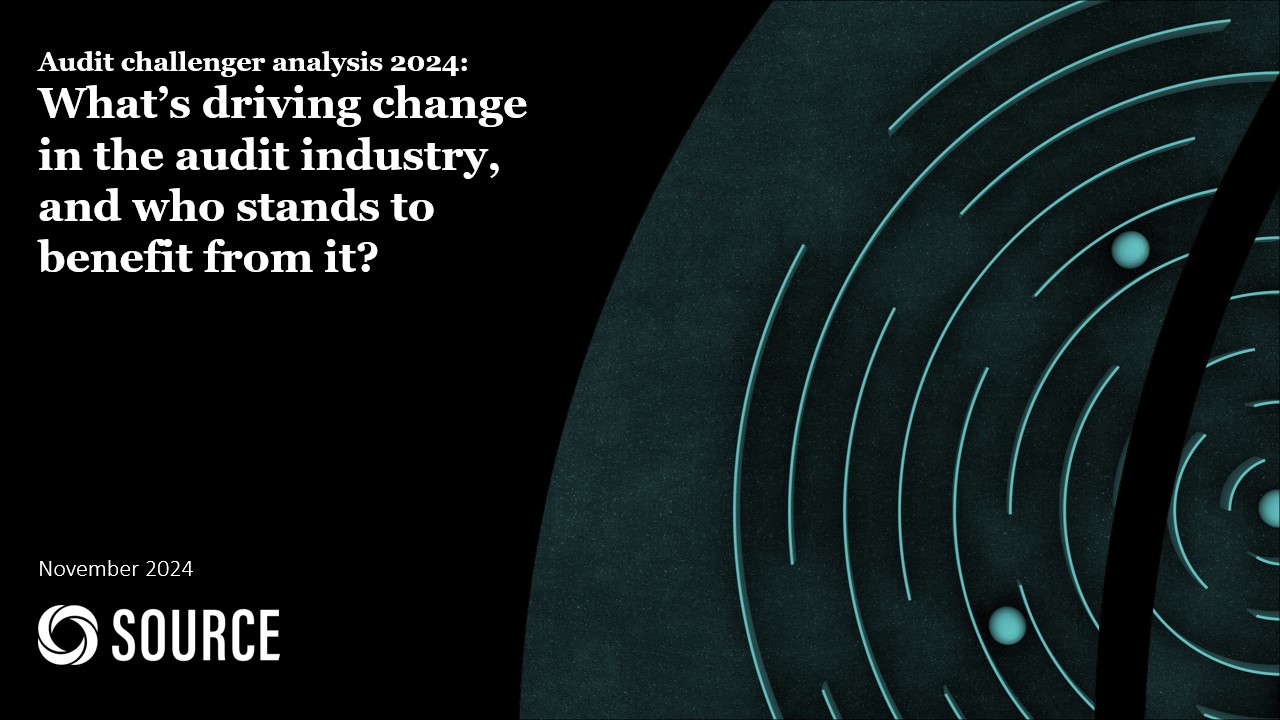 Report front cover - Audit Challenger analysis 2024: What’s driving change in the audit industry