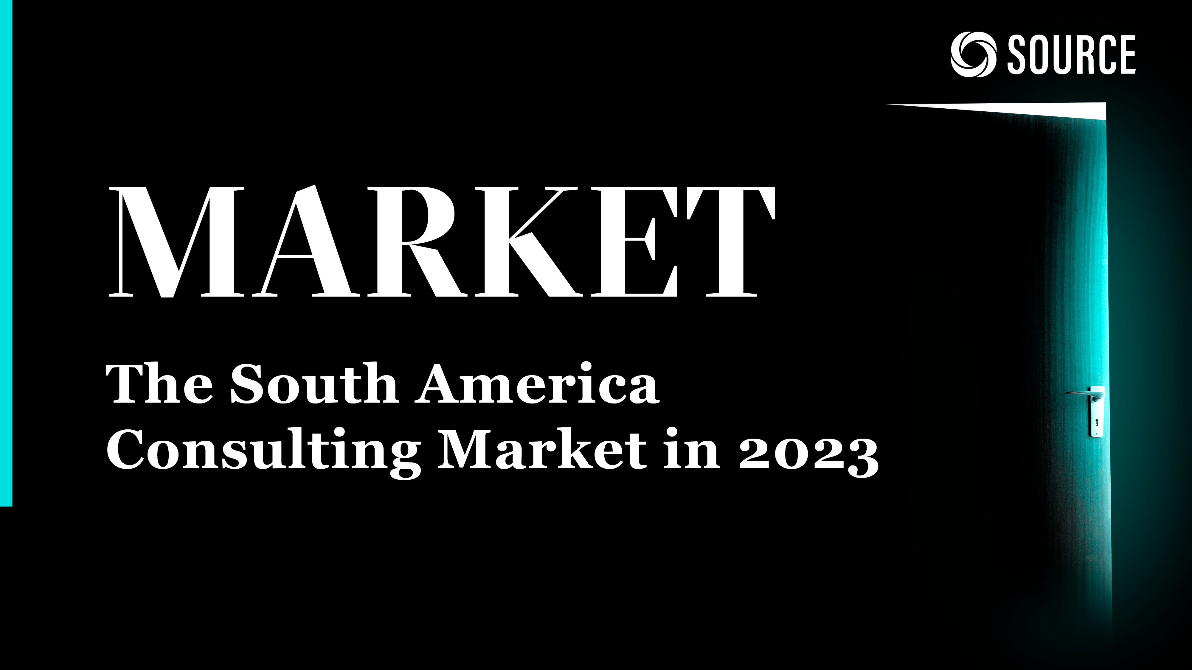 Report front cover - The South America Consulting Market in 2023