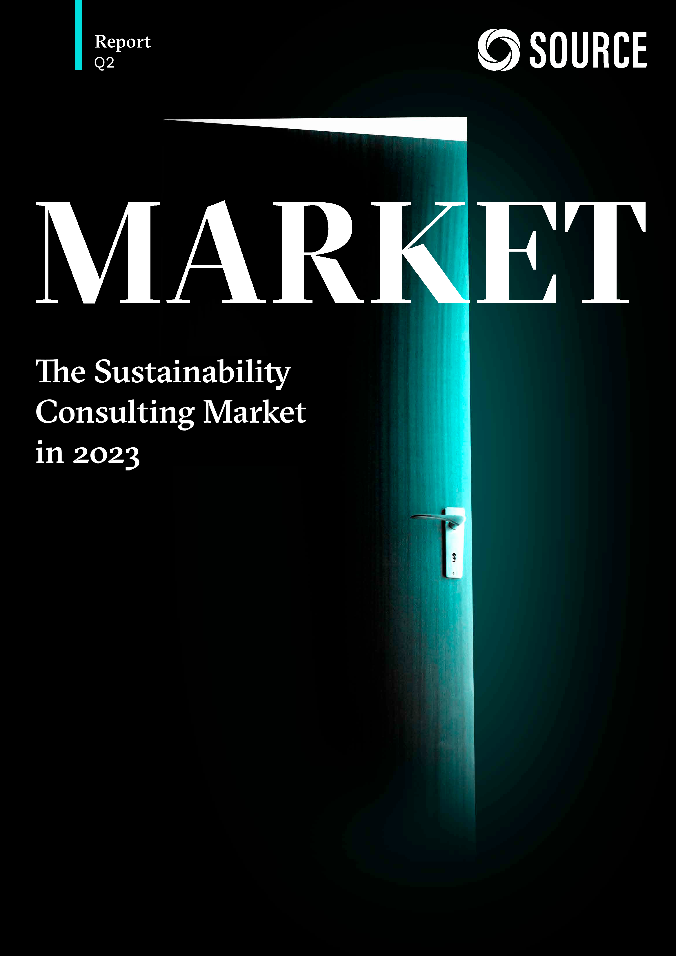 Report front cover - The Sustainability Consulting Market in 2023