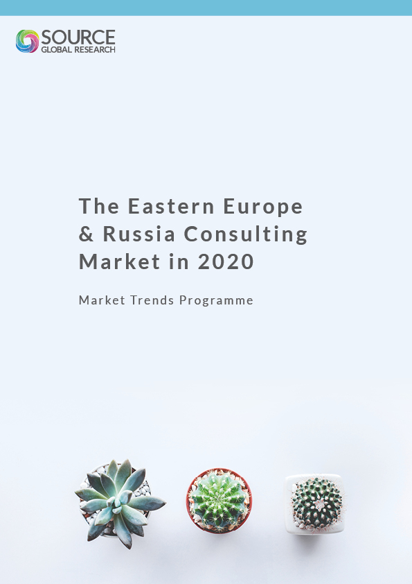 Report front cover - The Eastern Europe & Russia Consulting Market in 2020