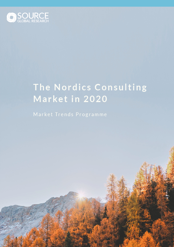 Report front cover - The Nordics Consulting Market in 2020