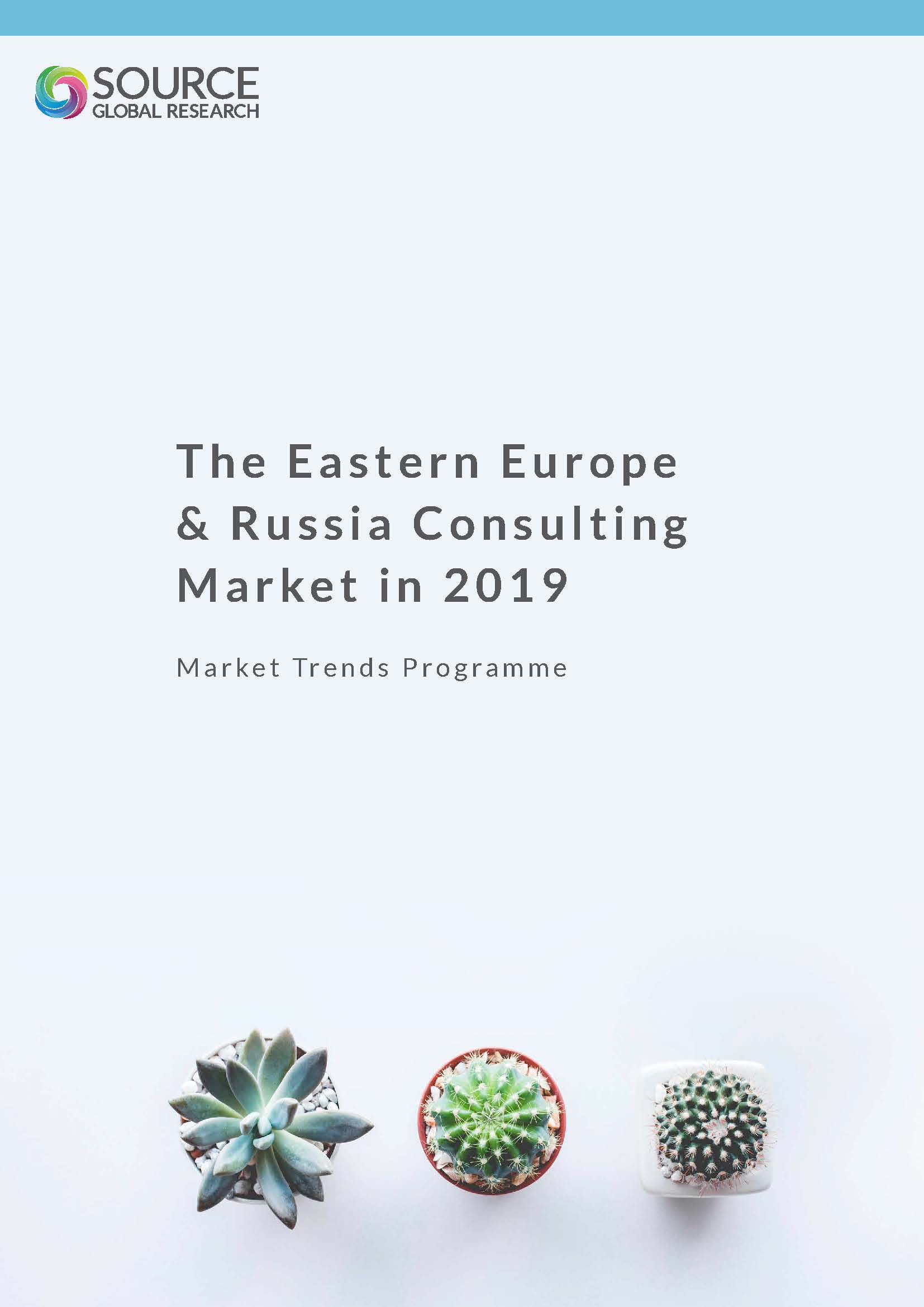 Report front cover - The Eastern Europe & Russia Consulting Market in 2019